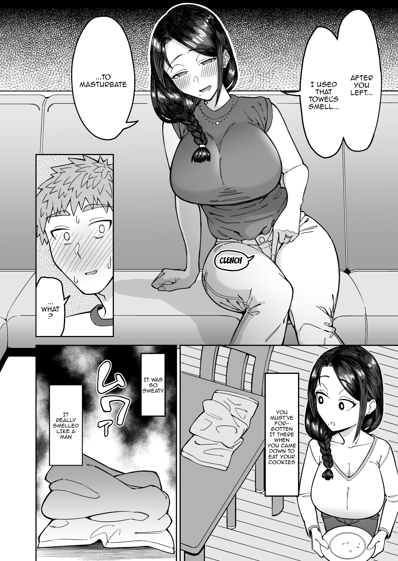 Hentai Manga Comic-My First Love Was My Friend's Mom-Read-13